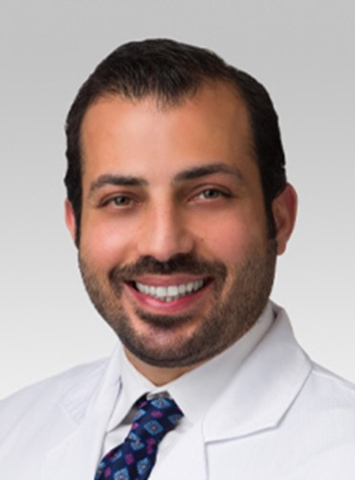 Headshot of 2024-2025 Andrew Sabin Family Foundation Fellow Dr. Mohammad Ali Abbass. 