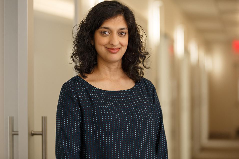 MSK Lymphoma specialist Anita Kumar, MD, smiles at the camera.